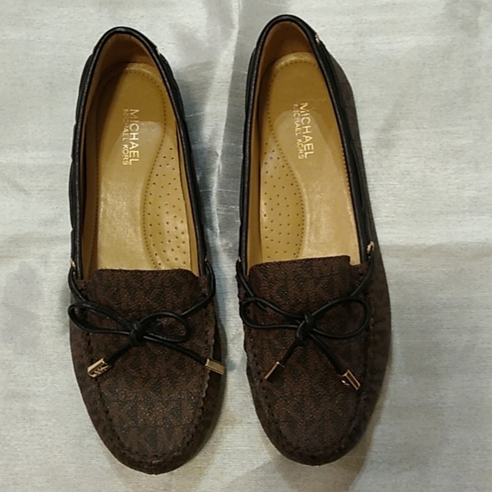 Michael Kors Brown/BLK  loafers